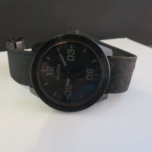 Men's NIXON Black Matte Watch